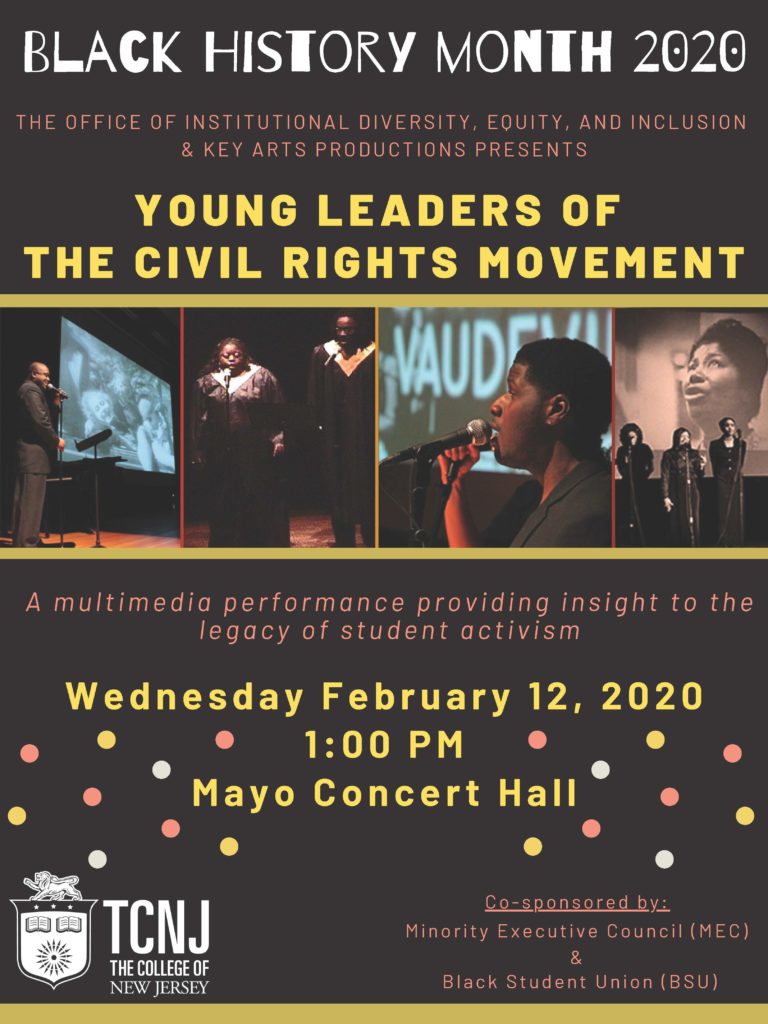 Young Leaders of the Civil Rights Movement 2020.
