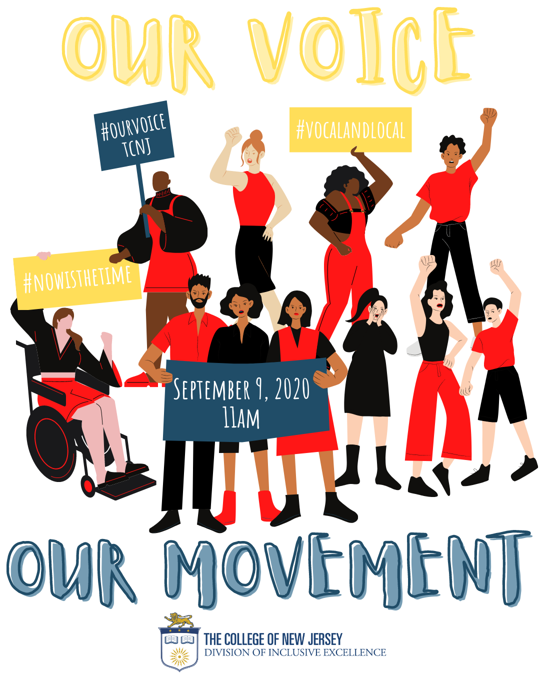 Our Voice – Our Movement link to webpage
