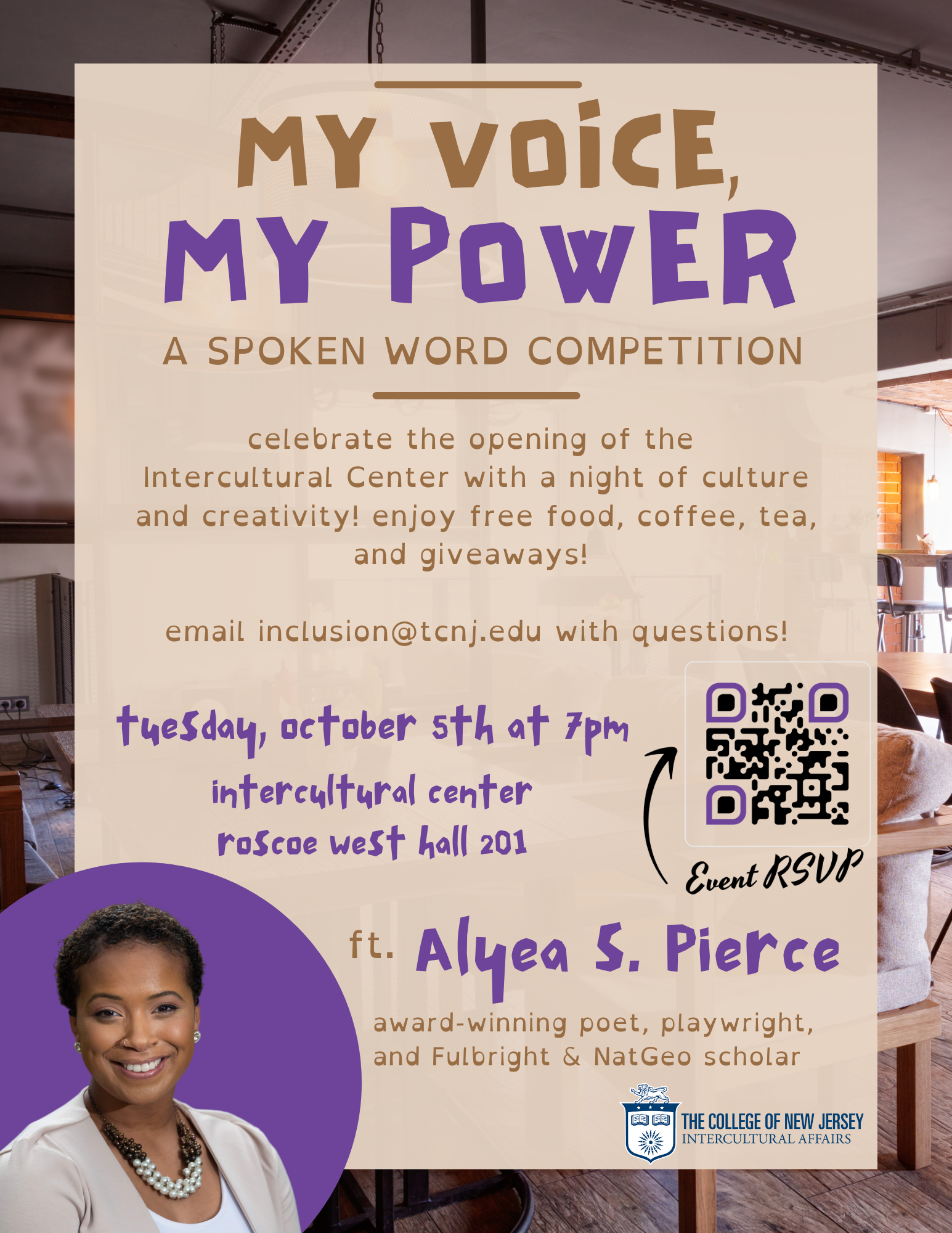 my voice my power poster.