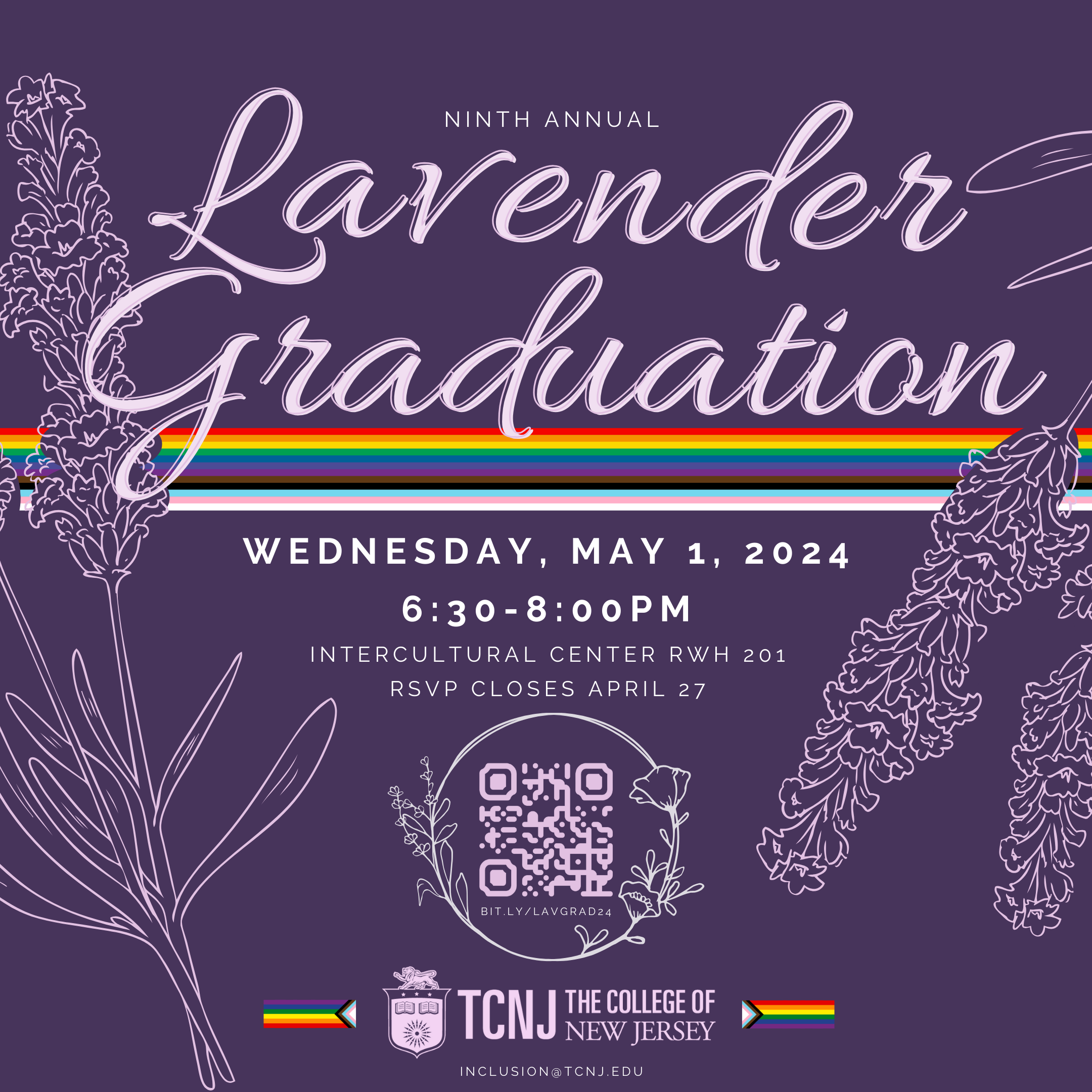 Lavender Graduation 2024 link to webpage